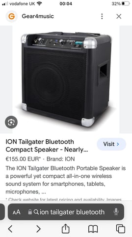 Ion tailgater Bluetooth | in Southampton, Hampshire | Gumtree