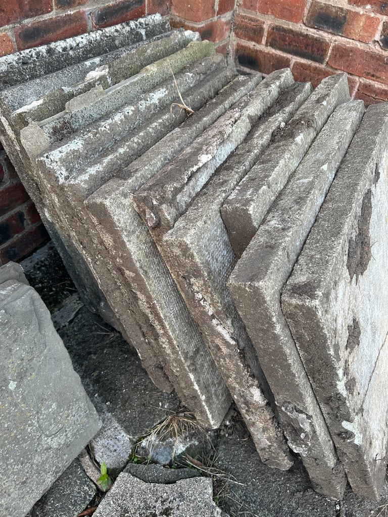 Concrete garden slabs - 20 left 