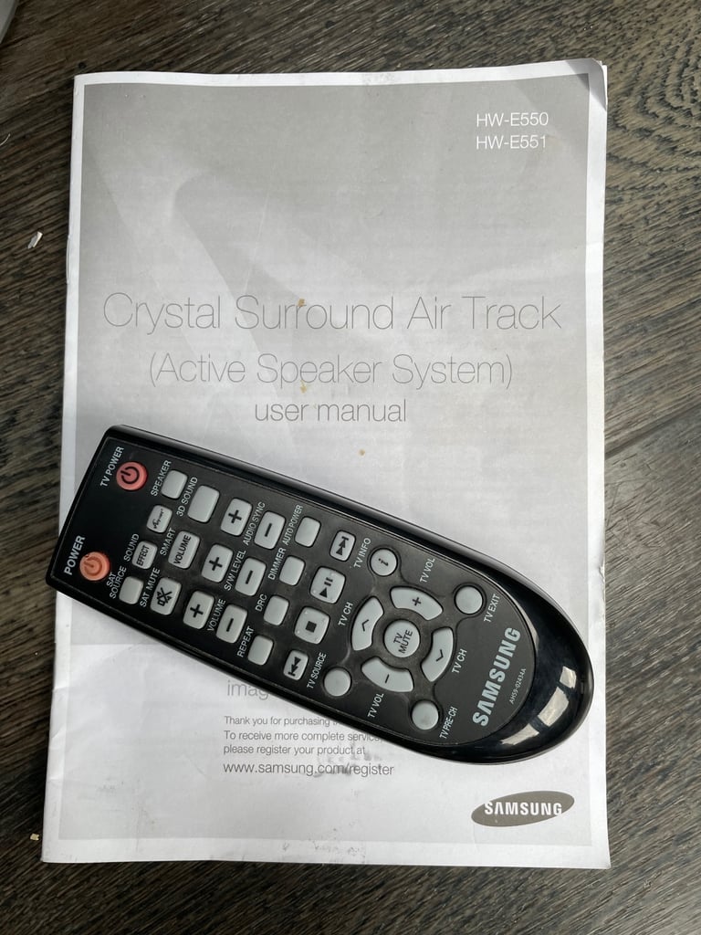Samsung Crystal Surround Air Track Wireless & Active Speaker System