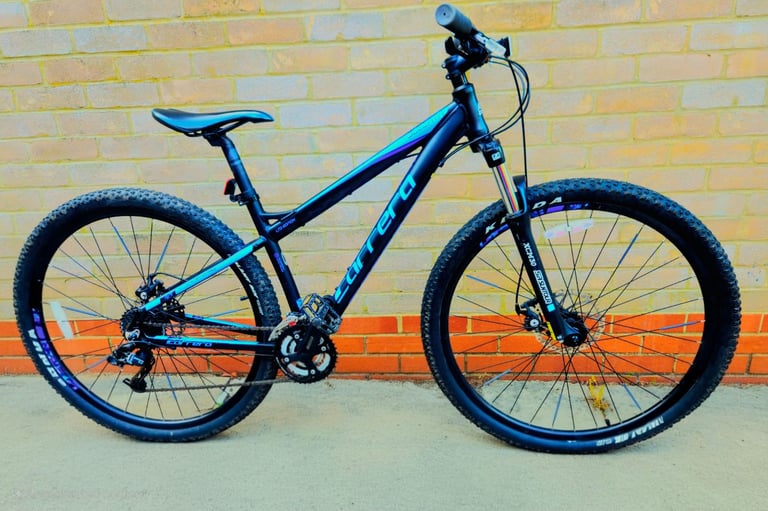 Carrera Sulcata Carrera Bike Black And Blue Carrera Sulcata Bikes