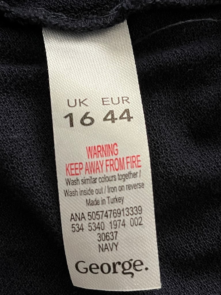 Navy L/S Top