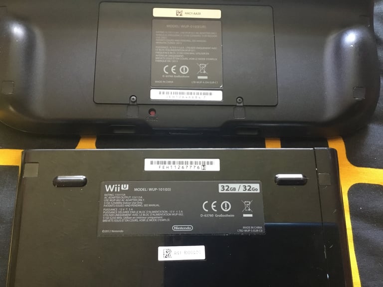 Wii u console,9 games etc