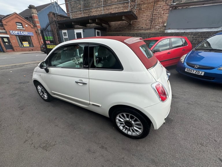 2013 Fiat 500 1.2 Lounge 2dr [Start Stop] CONVERTIBLE Petrol Manual