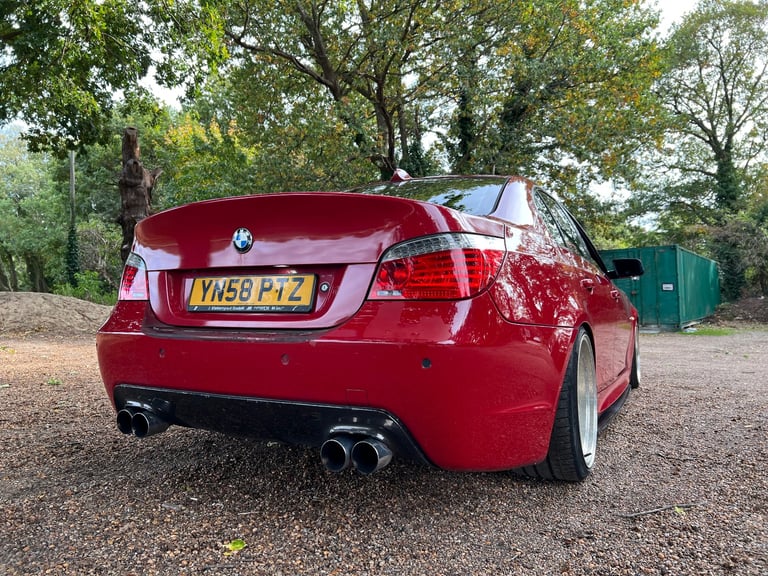 BMW 530D COBRA IMOLA RED MSPORT