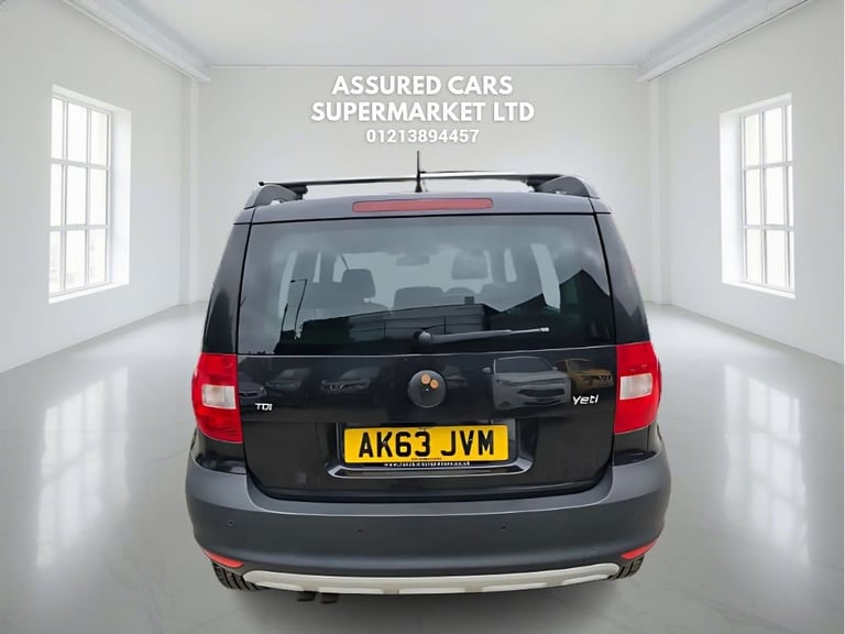 2013 63 SKODA YETI 2.0 TDI ELEGANCE SUV 5DR DIESEL MANUAL EURO 5 (110 PS) DIESEL