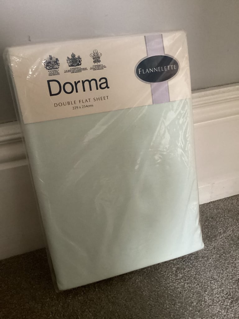 image for Brand new Dorma brushed soft cotton double sheet