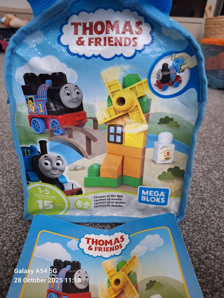 image for Thomas & Friends Mega Blocks. Thomas At The Mill.