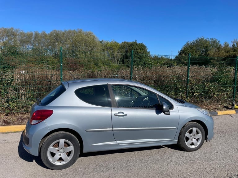 PEUGEOT 207 1.4 ENVY 11 REG BLUE 3 DOOR MOT JANUARY 6TH 2026 LOW INSURANCE 45+MPG