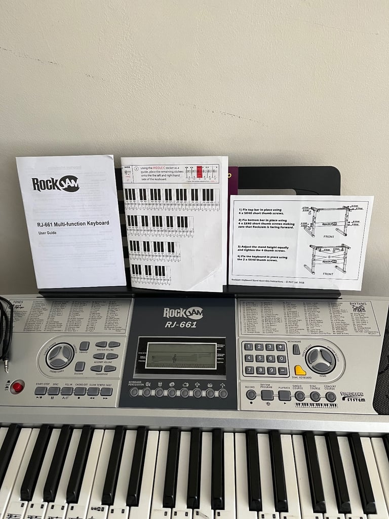 ROCK JAM ELECTRIC KEYBOARD/ORGAN