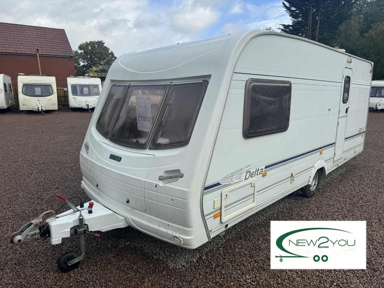2003 Lunar Delta 520/2 2 Berth Caravan - STOCK NO E205