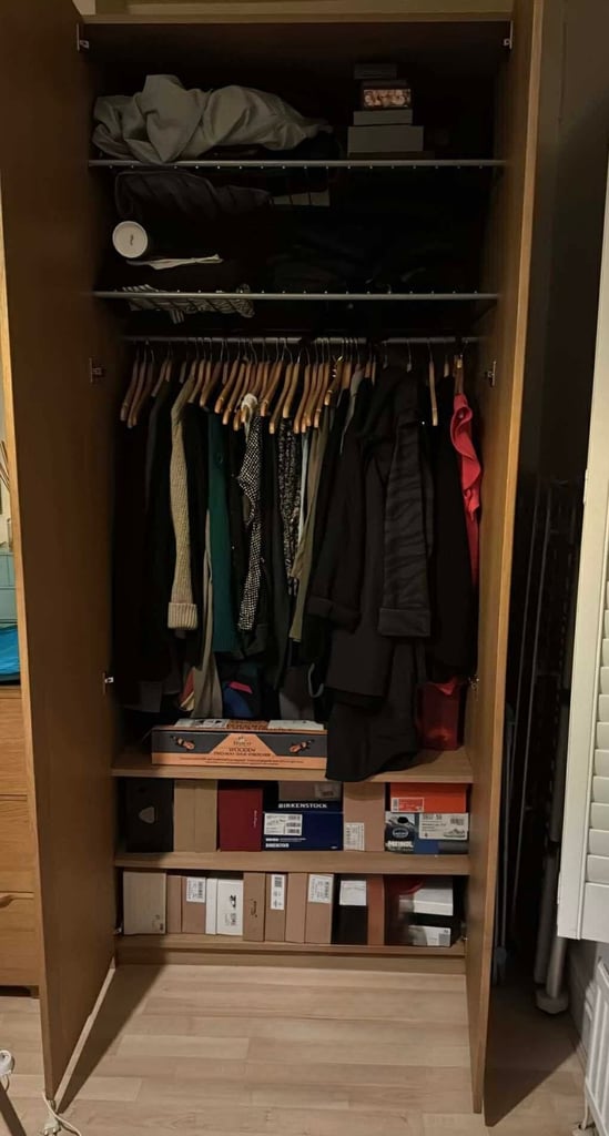 Ikea Pax double wardrobe , Excellent condition 
