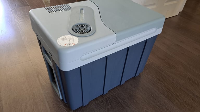 image for Mobicool W40 40L Electric Cool Box 12V/230V – Wheels & Handle, Split Lid, Camping Fridge