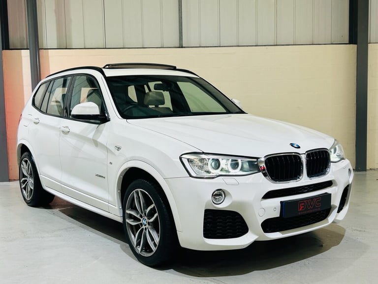 BMW X3 2.0 20D M SPORT SUV DIESEL *ULEZ OK* AUTO XDRIVE 2014 190 WHITE
