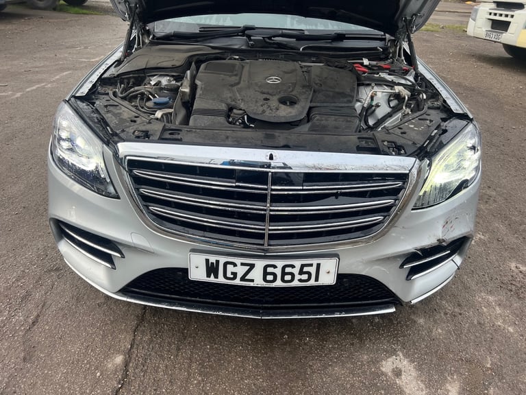 2019 MERCEDES-BENZ S CLASS S350D L AMG LINE PREMIUM 9G-TRONIC DAMAGED SALVAGE