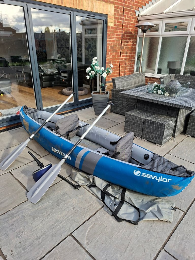 Inflatable 2 man canoe 