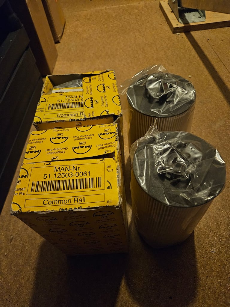 Job lot Man Diesel Air Filters x4 