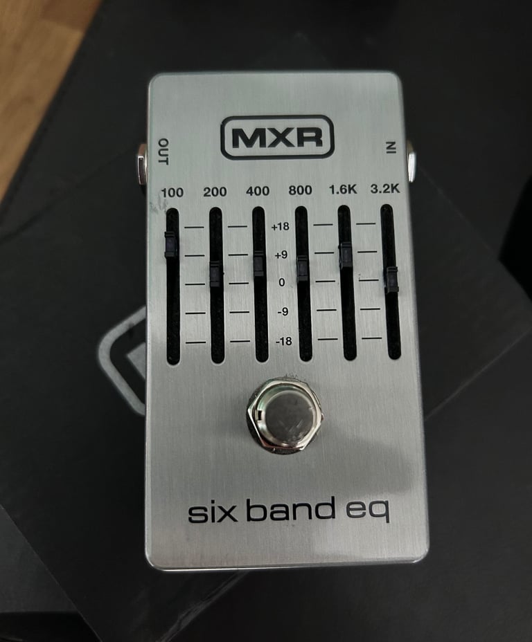 image for MXR 6 band EQ Pedal as new