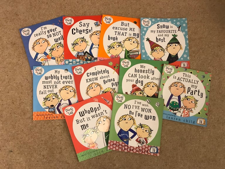 image for Charlie & Lola book collection