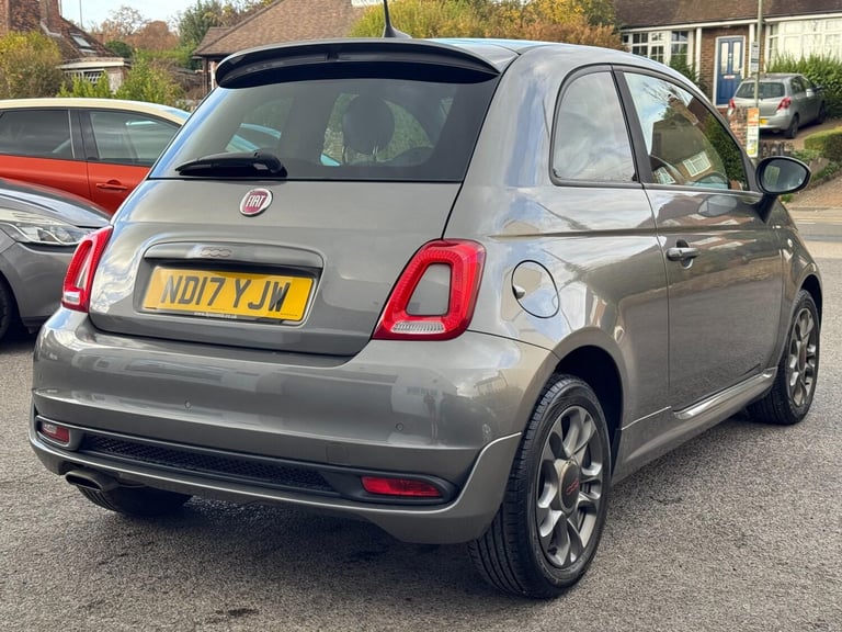 2017 Fiat 500 1.2 S 3dr HATCHBACK PETROL Manual