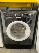 BEKO 9kg washing machine 1200 spin black in fully working order 