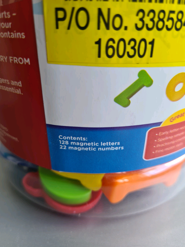 CHAD VALLEY play smart magnetic letters and numbers set | in Braintree ...