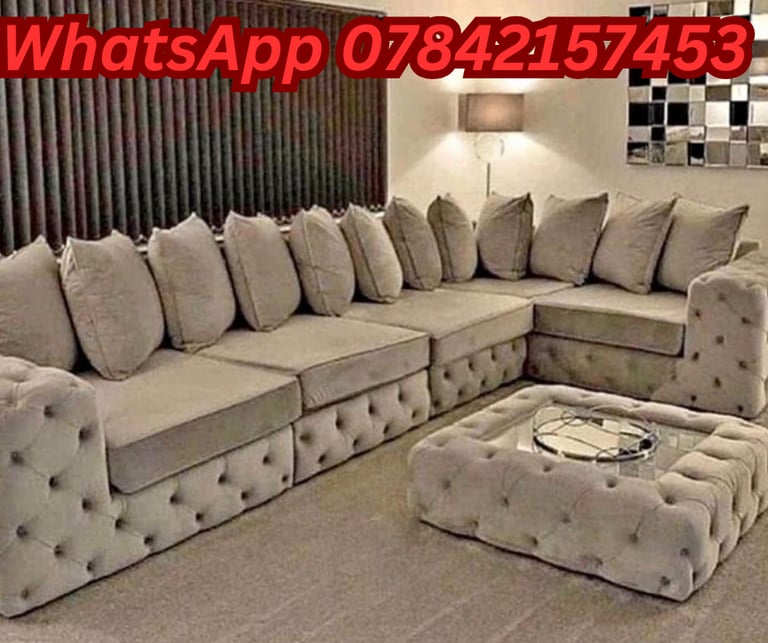 image for ULTIMATE SOFA  - 3&2 Seater and  L Shape Sofa Whatsapp For more Details free  delivery all UK