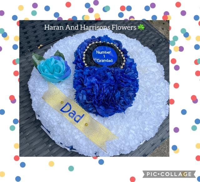 Funeral Flowers Artifical Slippers 