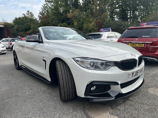 2015 BMW 4 Series 2015 15-Reg BMW 420i M Sport Convertible Auto,72,000 Miles,BIG SPEC,PETROL! CON...