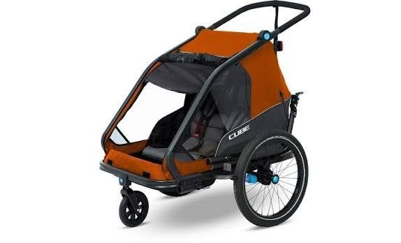 image for Kids Double Bike Trailer CUBE CMPT