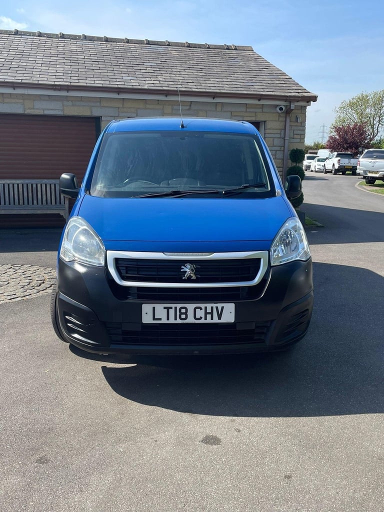2018 Peugeot Partner 1.6 BlueHDi 648 S L1 4dr PANEL VAN Diesel Manual