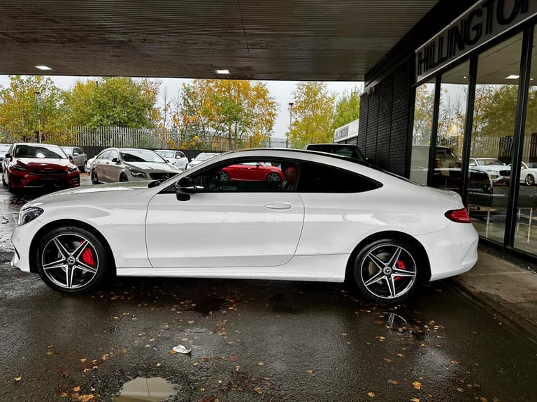 2017 Mercedes-Benz C Class 2.0 C200 AMG Line G-Tronic+ Euro 6 (s/s) 2dr COUPE Petrol Automatic
