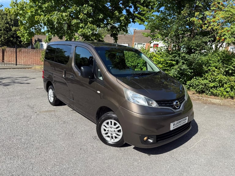 ✿2014/64 Nissan NV200 1.5 DCI Acenta Combi, Diesel ✿FSH ✿7 SEATER ✿LOW MILEAGE✿