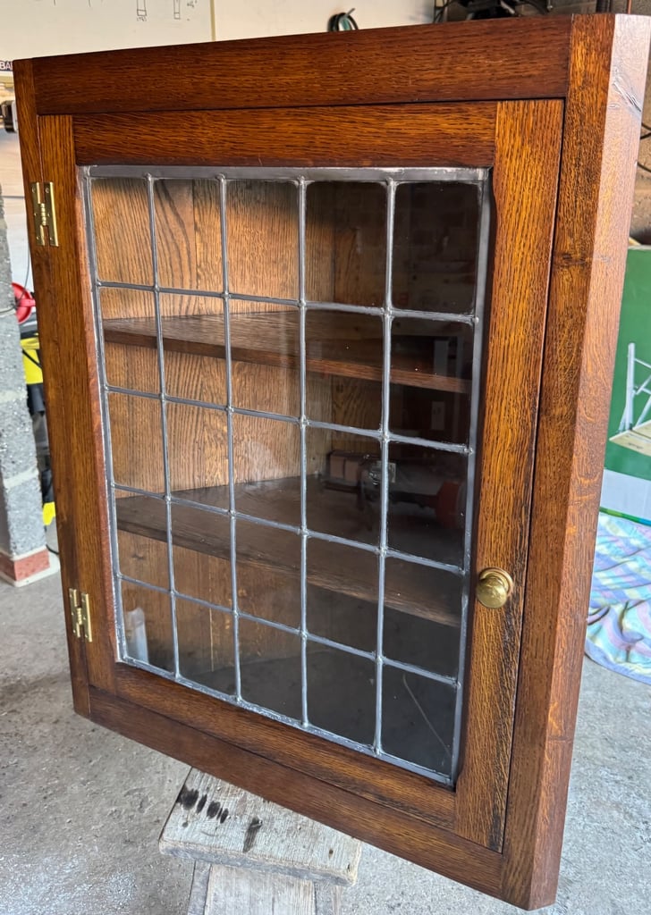 Solid Oak Half Corner Unit