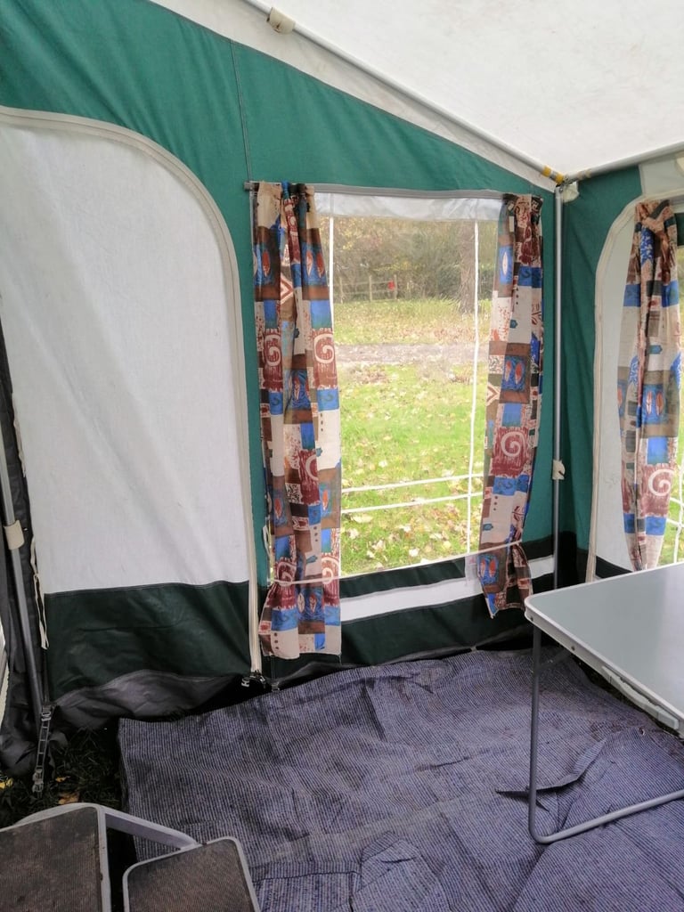 Caravan awning 