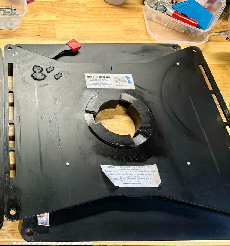 SCOPEMA Ford Transit Captain Swivel Driver Seat Base