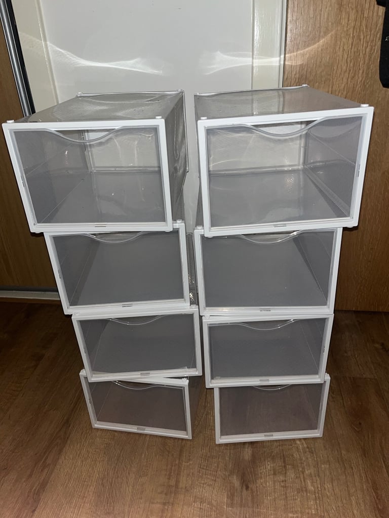 image for 8 Shoe Boxes for Sale