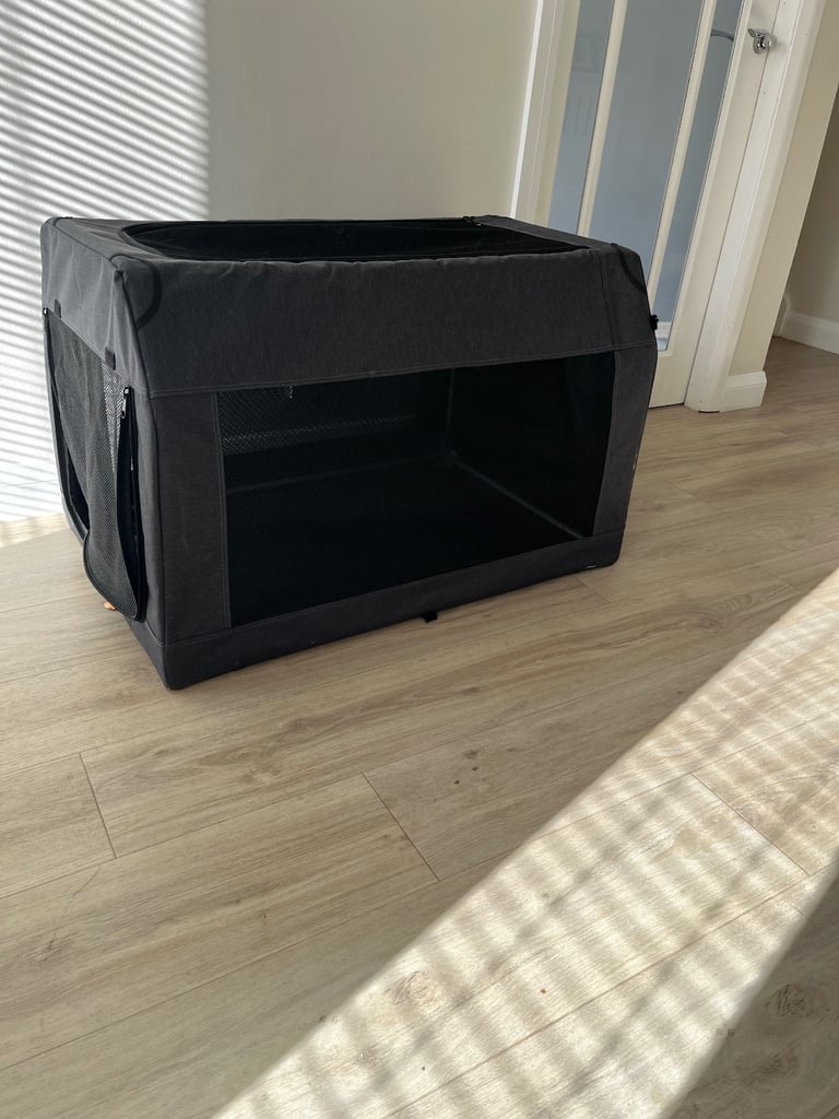 Folding fabric dog crate - large 