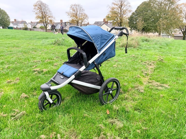 image for THULE urban glide 2 running stroller black & petrol colour 