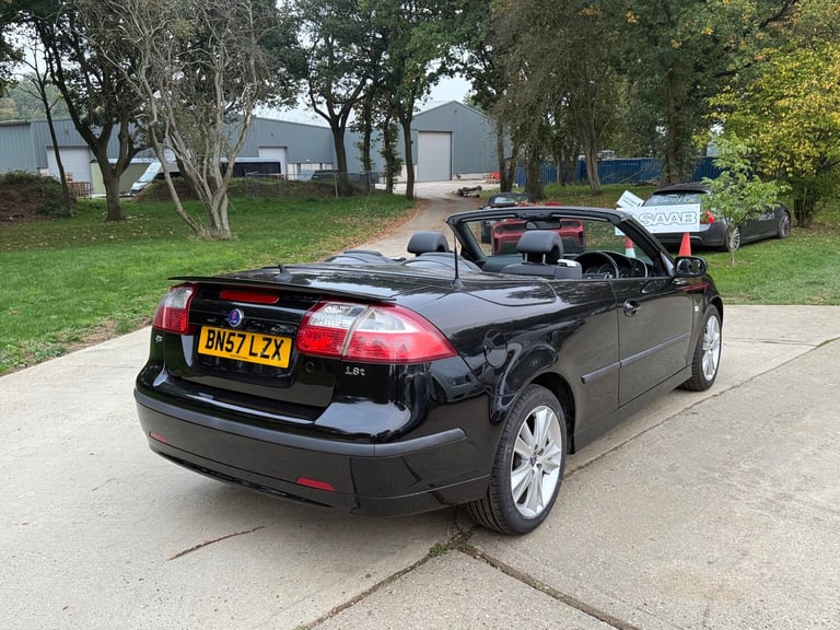 2007 Saab 9-3 1.8t Vector Anniversary 2dr CONVERTIBLE Petrol Manual