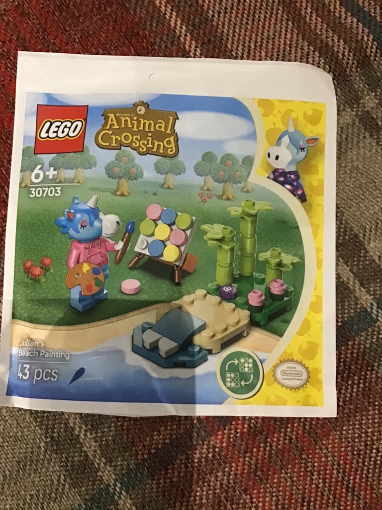 image for Lego Animal Crossing Julian’s Beach Painting 43 pcs 