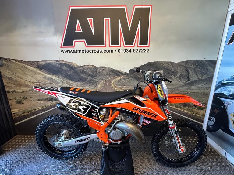 image for KTM SX125 2022 MOTOCROSS BIKE, GREAT CONDITION, POWERPARTS, (ATMOTOCROSS) 