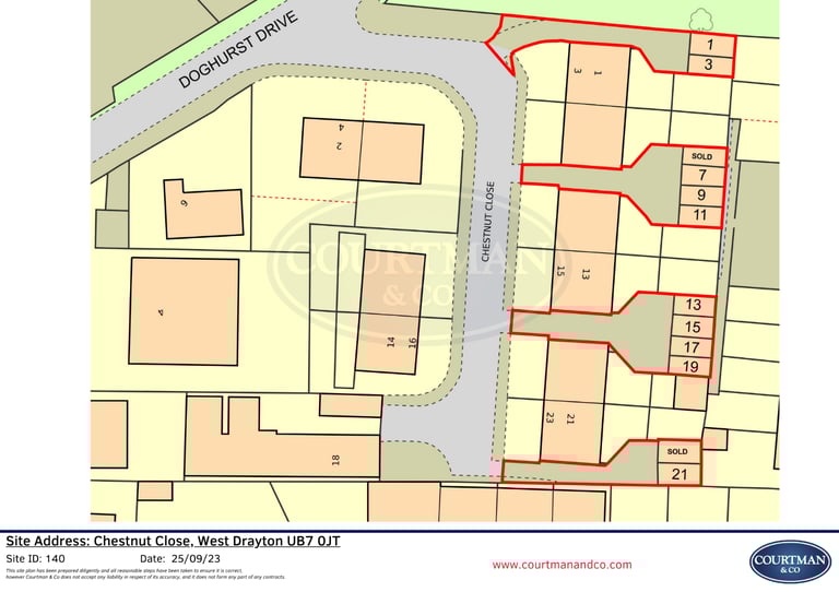 Garage/Parking/Storage to rent: Chestnut Close, West Drayton UB7 0JT 