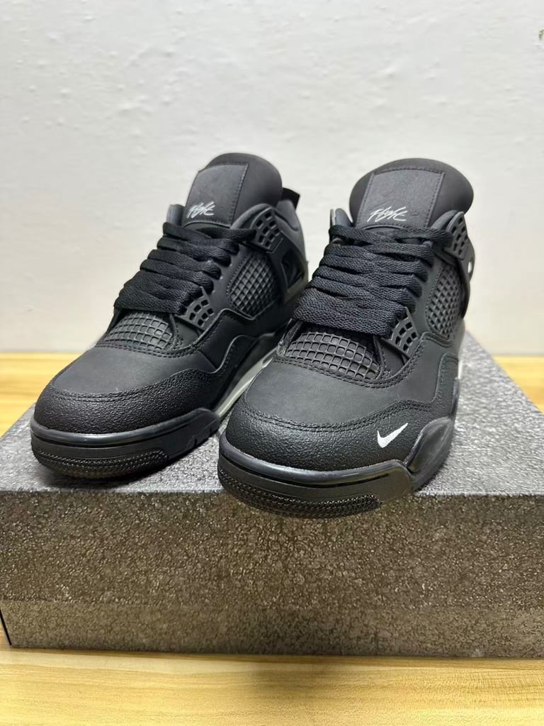 image for Brick x Brick AJ4 black (prototype)