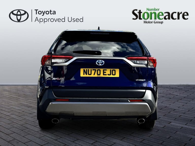 2020 Toyota RAV4 2.5 VVT-h Excel SUV 5dr Petrol Hybrid CVT Euro 6 (s/s) (218 ps) ESTATE Petrol/El...