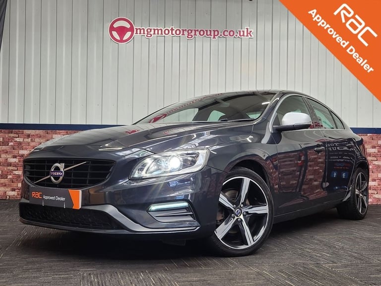 2017 Volvo S60 2.0 D3 R-Design Lux Nav Saloon 4dr Diesel Auto Euro 6 (s/s) (150 ps) Saloon Diesel...