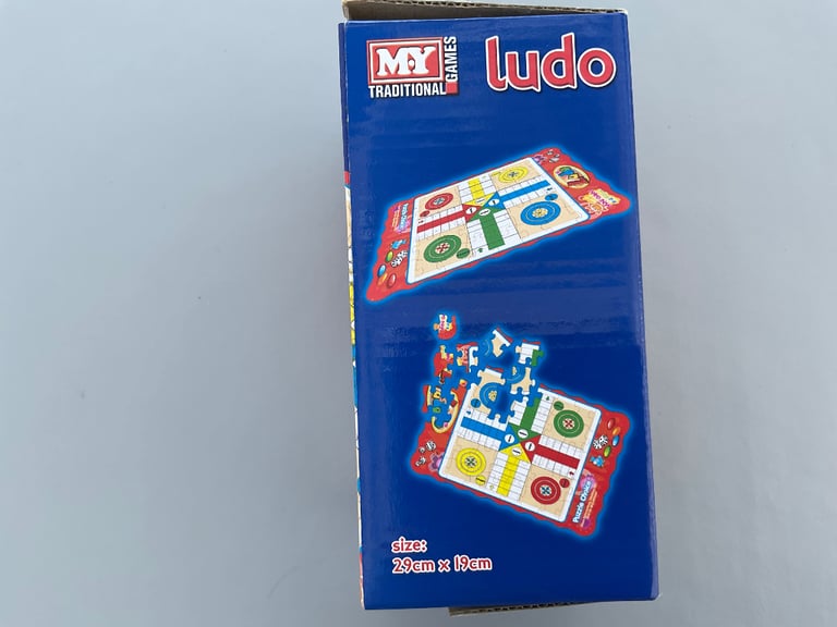JIGSAW PUZZLE - LUDO board game. 