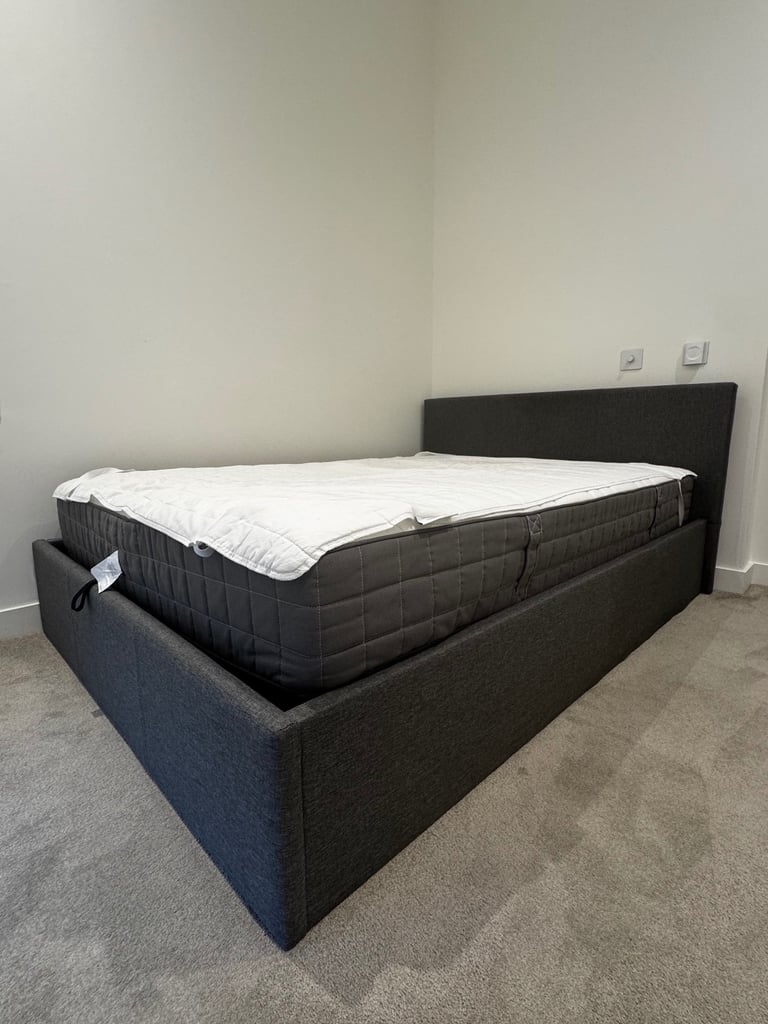 Double Bed with Mattress 