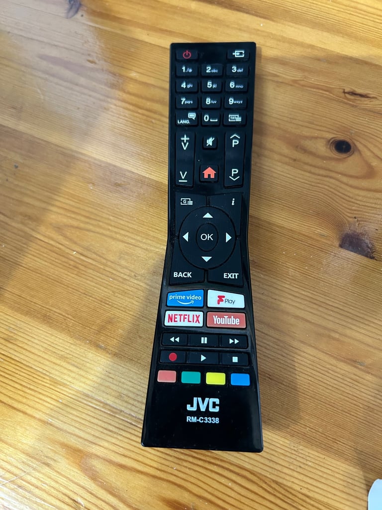 JVC 24” Smart HD Tv with DVD Player + Remote Control 