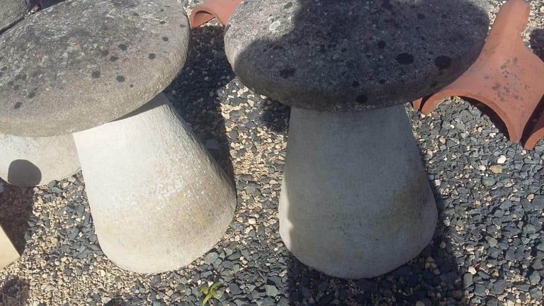 Derrylin bangor blue slates chimney pots roof ridge floor tiles reclai