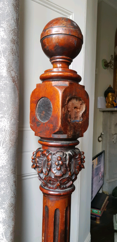 Gothic Victorian Newel Post 